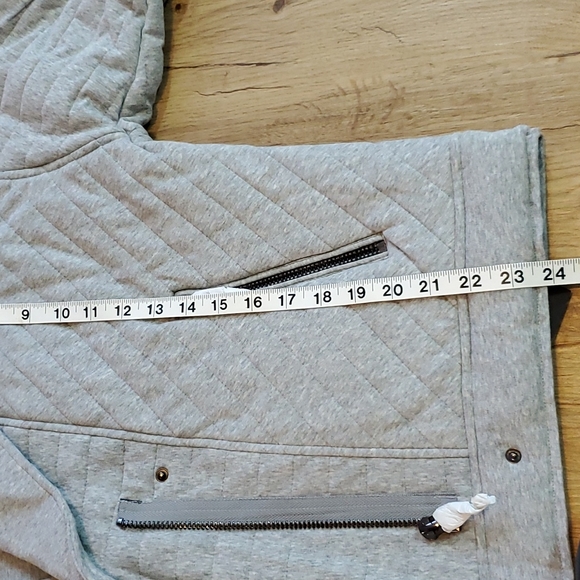 Blank NYC NWT gray oversided puffy moto jacket M - Picture 14 of 14